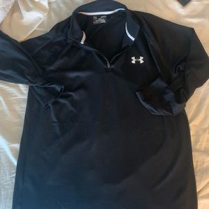 Black under armour quarter zip